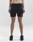 Preview: Craft Squad Solid Laufshort  Damen - Schwarz